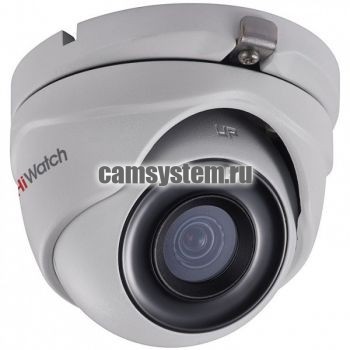 HiWatch DS-T303 (6 mm) - 3Мп уличная купольная HD-TVI камера по цене 3 699.00 р. 