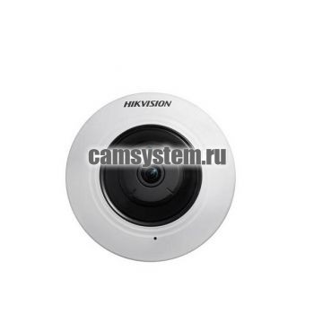 Hikvision DS-2CD2942F - 4Мп Fisheye IP-камера, обзор 186° и 106° по цене 31 984.00 р. 