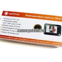 Optimus DB-01(золото) - Видеоглазок 1.3 Мп
