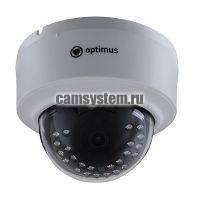 Optimus IP-E022.1(3.6)P_V.2 - 2 МП купольная IP-камера с PoE
