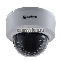 Optimus IP-E022.1(3.6)AP_V.2 - 2 МП купольная IP-камера с PoE