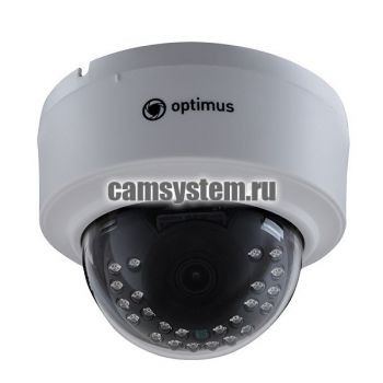 Optimus IP-E022.1(3.6)AP_V.2 - 2 МП купольная IP-камера с PoE по цене 6 282.00 р. 