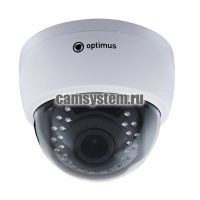 Optimus IP-E022.1(2.8-12)AP_V.2 - 2 МП купольная IP-камера с PoE