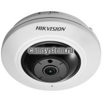 Hikvision DS-2CD2955FWD-I (1.05mm) - 5Мп Fisheye IP-камера, обзор 180°