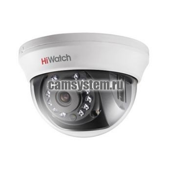 HiWatch DS-T101 (3.6 mm) - Купольная 1Мп HD-TVI камера по цене 2 266.00 р. 