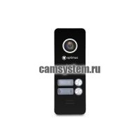 Optimus DSH-1080/2 (черный) - Вызывная панель на 2 видеодомофона