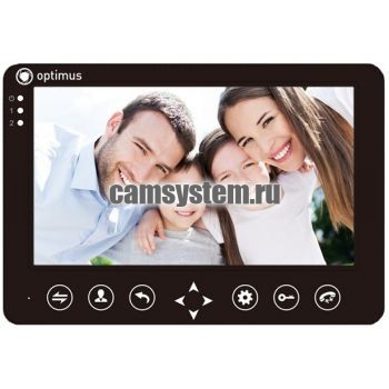 Optimus VM-7.1 (Черный) - 7 TFT LCD монитор видеодомофона по цене 9 448.00 р. 