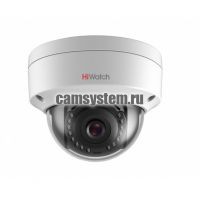 HiWatch DS-I102 (2.8 mm) - Уличная купольная 1Мп IP-камера