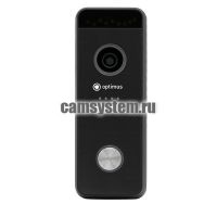 Optimus DSH-1080_v.1(черный) - Вызывная панель на 1 видеодомофон