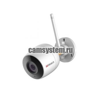 HiWatch DS-I250W (4 mm) - Уличная 2Мп WiFi IP-камера по цене 10 211.00 р. 