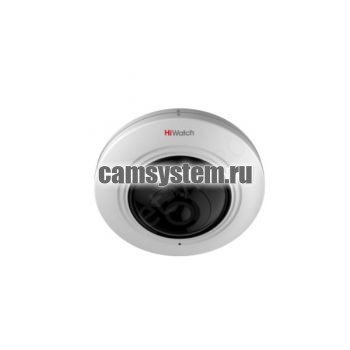 HiWatch DS-T501 (1.1 mm) - 5Мп панорамная HD-TVI камера, обзор 185° по цене 21 053.00 р. 